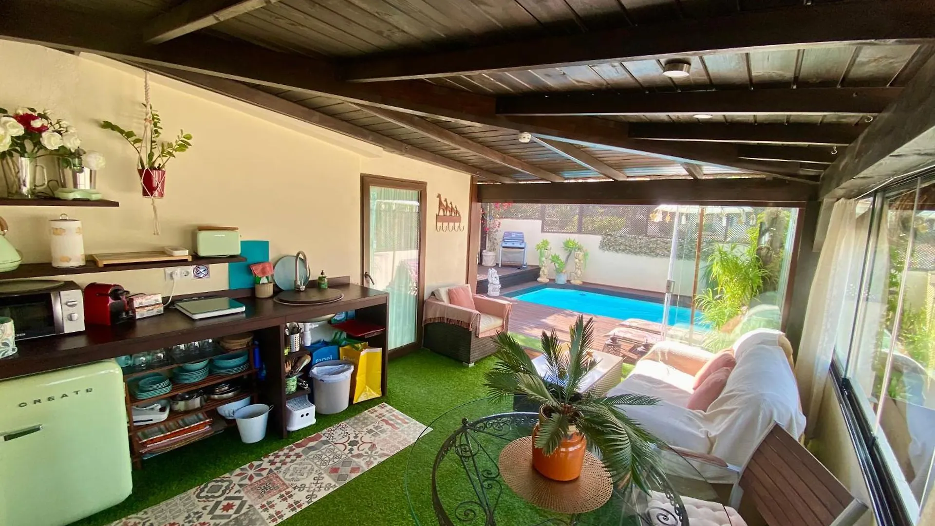 Bungalow Aloha, Piscina Privada, Playa Y Barbacoa Benalmadena